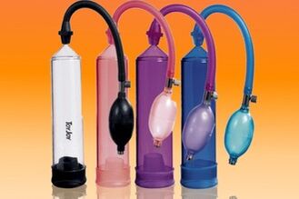 Bombas para agrandar el pene