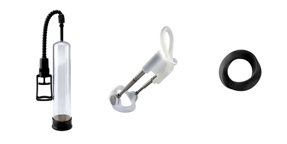 Dispositivos para agrandar el pene